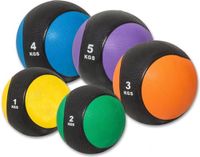Gorilla Sports Medicijn Bal set 15 kg - 5 trainings Ballen - Medicine ball