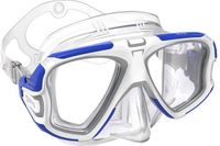 Mares Edge Eco Box Duikmasker Wit, Blauw