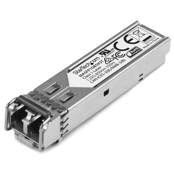 StarTech.com Gigabit Fiber SFP Transceiver Module - Cisco Meraki MA-SFP-1GB-SX Compatible - MM LC - 550m