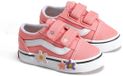 Vans Old Skool V Flower Schoenen Roze EU 21 Kinderen