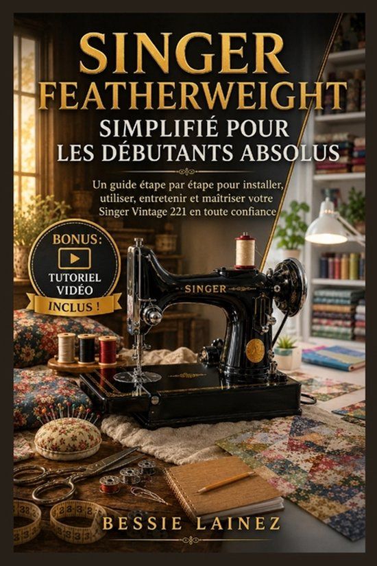 Singer Featherweight Simplifié Pour Les Débutants Absolus