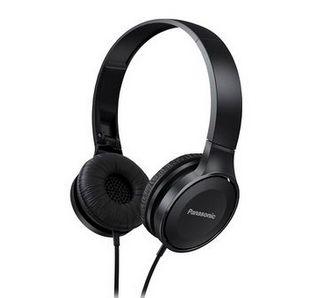 Panasonic RP-HF100E On-Ear Headphones - Black
