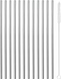 Paderno - Straw with Brush Set of 12 Pieces