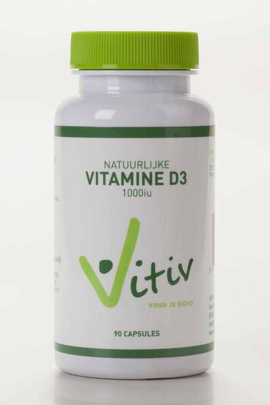 Vitiv Vitamine D 3 180 CA