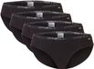 O'Neill Dames Bikini Slip 4-Pack Zwart - Maat S
