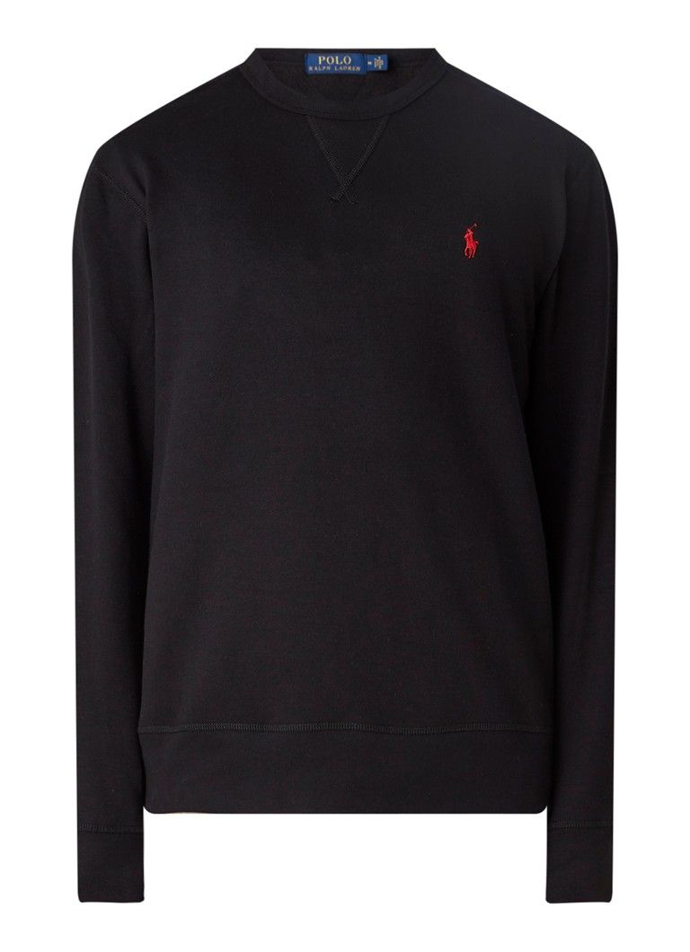 Ralph Lauren Sweater with Round Neck and Logo Embroidery