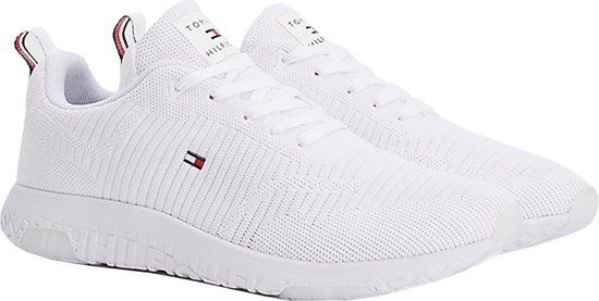 Tommy Hilfiger Signature Knitted Sneakers White Men EU 44