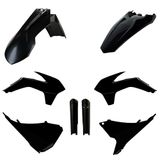 POLISPORT 91467 - Volledige Plastic Set (met Vorkbeschermers) KTM Zwart