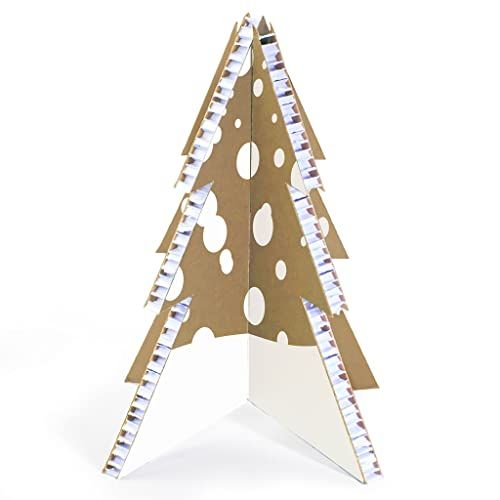 Rippotai Mini-kerstboom Let It Snow milieuvriendelijk FSC