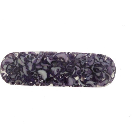 Behave - Retro Hairpin - Purple - Epoxy - 9 cm