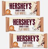Hershey's Cookies - Chocolate White Flat - 5 x 90g - Voordeelpack - Amerikaanse Chocolade Repen
