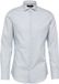 s.Oliver Chemise Homme Manches Longues Bleu Clair Rayé Coupe Regular Coton