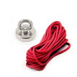 Magneet Experts F4MA48M8-MF klemmagneet met M8 oogbout en 10 meter touw