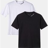 Calvin Klein Jeans Shirt zwart / wit