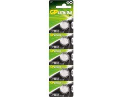 GP Lithium CR2032 Knoopcelbatterijen - 5 stuks