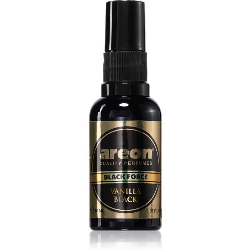 Areon Black Force, deodorante per abitacolo - 30 ml - Vanilla Black