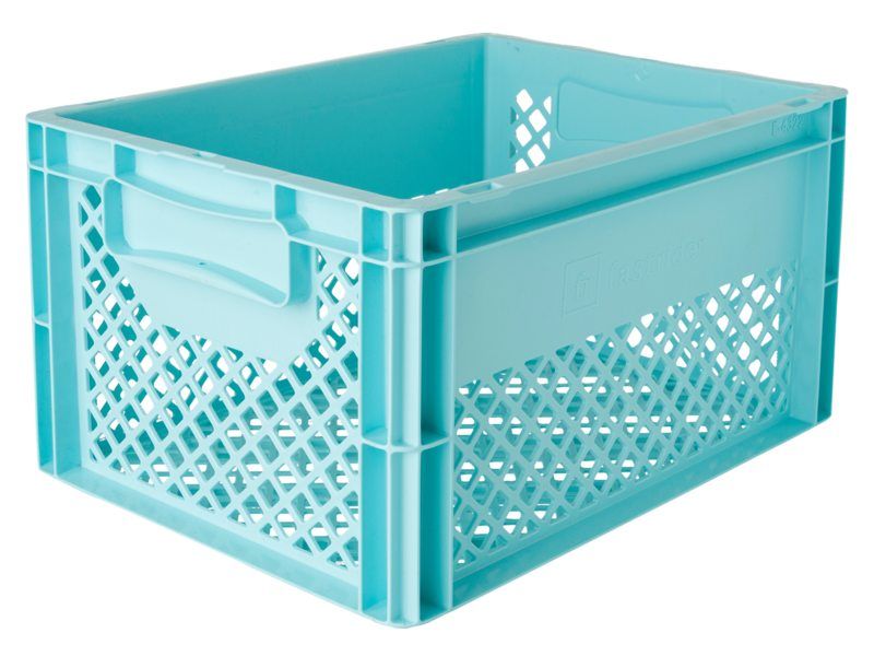 FastRider Fietskrat Medium - Licht Blauw - 22L