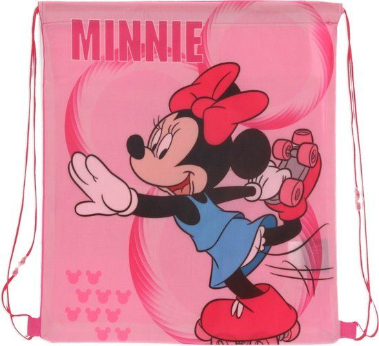 4KidsOnly Minnie Mouse Gymtas - Zwemtas - 40 cm - Roze - Voor Kinderen