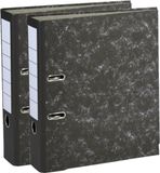 Topwrite Ringband map/ordner - 2x - Home Office - 2 gaats A4 - Antraciet - breedte 7,5 cm