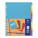 Viquel 154731-06 A4 Polypropyleen (PP) Blauw, Groen, Oranje, Roze, Rood, Geel 12 stuk(s)