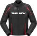 Spidi Race Warrior 2, veste textile H2Out, Noir/Rouge, L