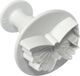 PME Plunger cutter / uitsteker - vlinder - medium - wit