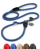 Retriever Lionto Retriever hondenriem trainingslijn trekkoord 170 cm Blauw