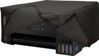 kwmobile hoes geschikt voor Epson EcoTank ET-4800 / EcoTank ET-4810 - Beschermhoes voor printer - Stofhoes in donkergrijs