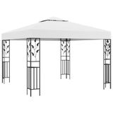 VidaXL Prieel 3x3 m Wit