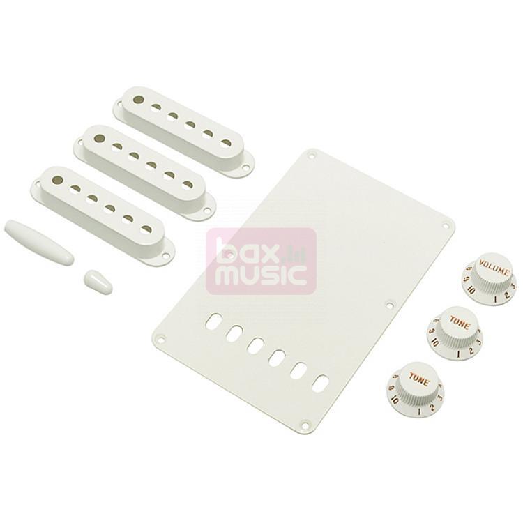 Fender accessoire kit voor Stratocaster wit