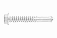 Index bauto5580 – schroef bar punt spiraalboor bimetaal N 5 zeskantschroef roestvrij staal A2 5,5 x 80