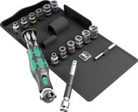 Wera 8009 05004285001 Jeu de douilles 1/4 (6.3 mm) 27 pièces