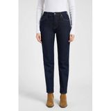 Lee high waist regular fit jeans dark blue denim