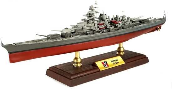 Forces of Valor Battleship Tirpitz - Model Schip