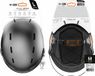 CASR Carrefour Helm Grijs Unisex Volwassene Fietsen L