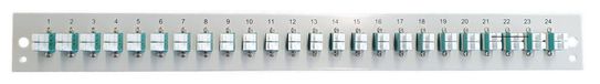 EFB Elektronik SB-FP-S-24SC-S-OM3 Patch Panel 1U 24 Ports LC Duplex OM3 Black