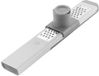 ZWILLING Z-Cut Feinreibe, Multifunktional, Edelstahlklinge, Kunststoffgehäuse, Zwei-Wege-Reibtechnologie, Grau