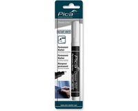 Pica 522/52-10 Marqueur permanent Classic - Rond - Blanc - 1-4mm