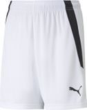 PUMA teamLIGA Shorts Jr Unisex Sportbroek - Puma White-Puma Black