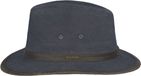Hatland Donoven Fedora Coton Bleu Marine Taille S Unisexe