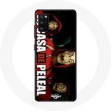 Oppo A16 Hoesje La casa de papel Het masker van dali Maniacase