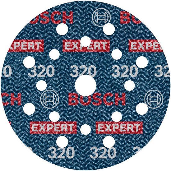 Bosch Professional Bosch EXPERT O780 folieschuurschijf 125 mm K320 50 stuks