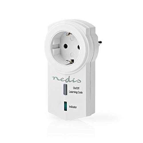 Nedis RF Smart Stekker Aan/Uit RF Mesh Range Extender Schuko Type F 3680 W