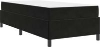 vidaXL Bedframe Black 80 x 200 cm Fabric