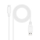 Nanocable 10.01.2102-W USB-kabel USB 2.0 2 m USB C USB A Wit
