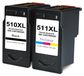 OEM Canon Kleurcartridges 510, 511, XL, multipack voor Canon Pixma MP495