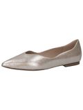 Caprice Dames Ballerina 9-22110-42 341 G-breedte Maat: 38.5 EU Bruin Leer
