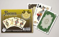 Piatnik speelkaarten Rococo - Double Deck kaartspel klassiek.