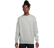 NIKE Nsw Repeat Flc Crew Bb Langarmshirt heren herenshirt met lange mouwen