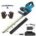 Tondeuse électrique - 3500 W - 15000 tours par minute - 18 V - Batterie incluse - Bleu
